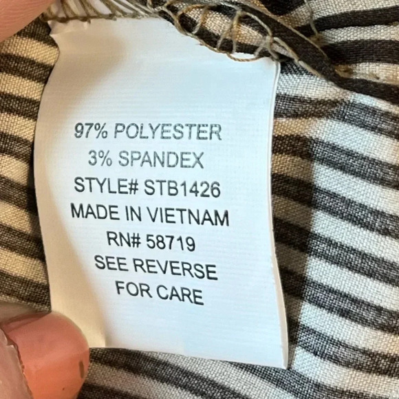 New York Collection Button Down Shirt NWT - Picture 4 of 4